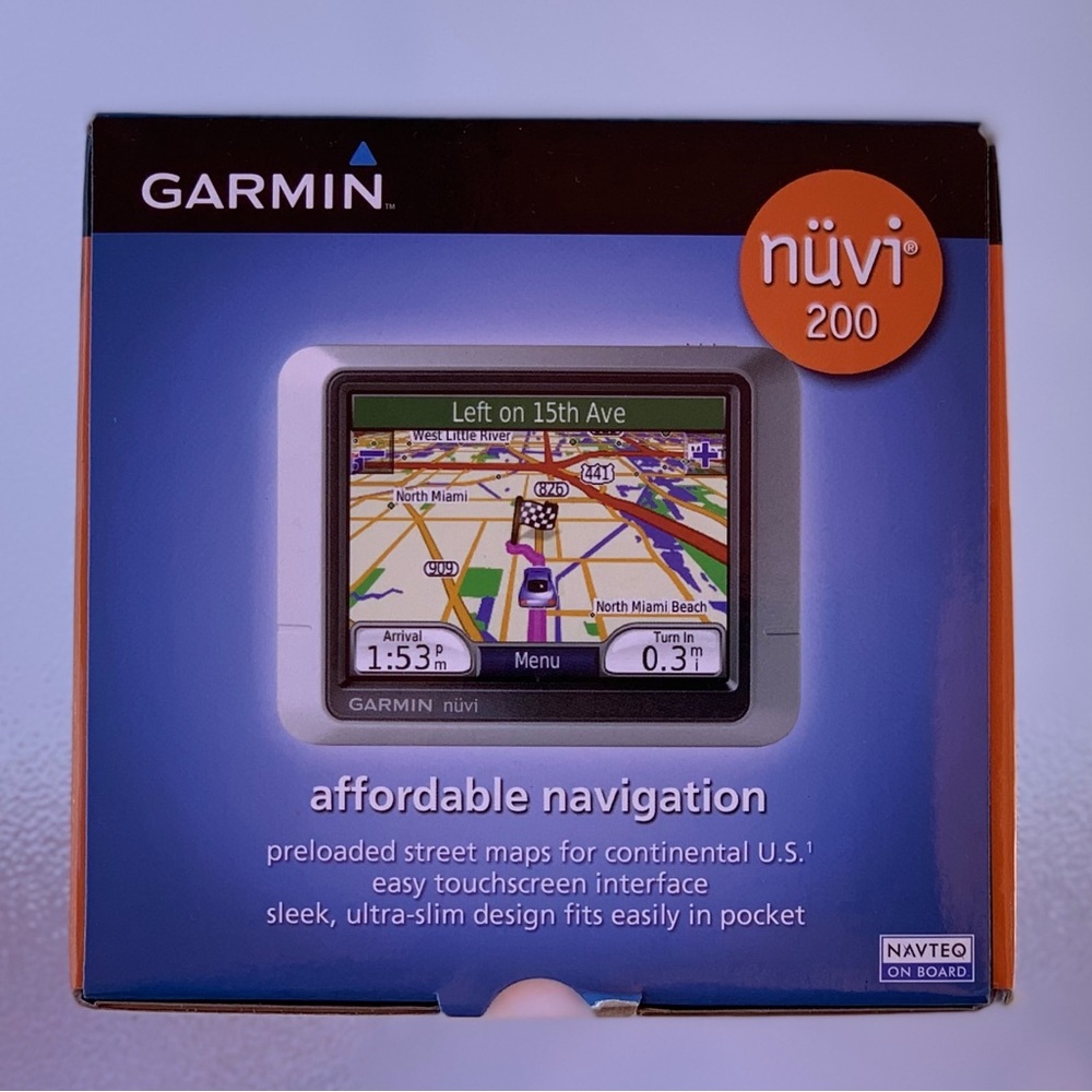Garmin Nuvi 200 Navigation System